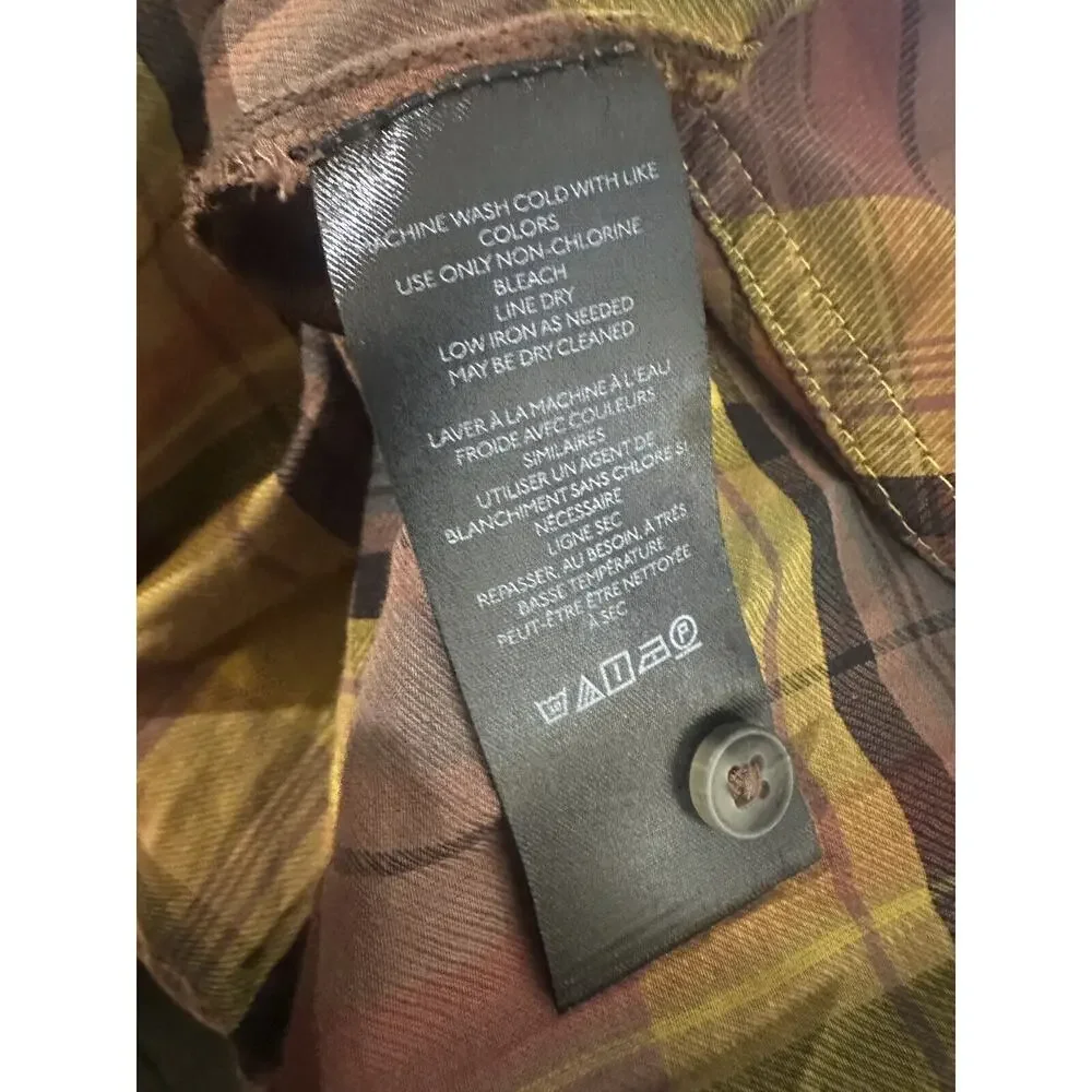 NWT Anthropologie Pilcro Long Sleeve Tiered High Low Dress Oversize Plus Size 2X - Picture 13 of 16